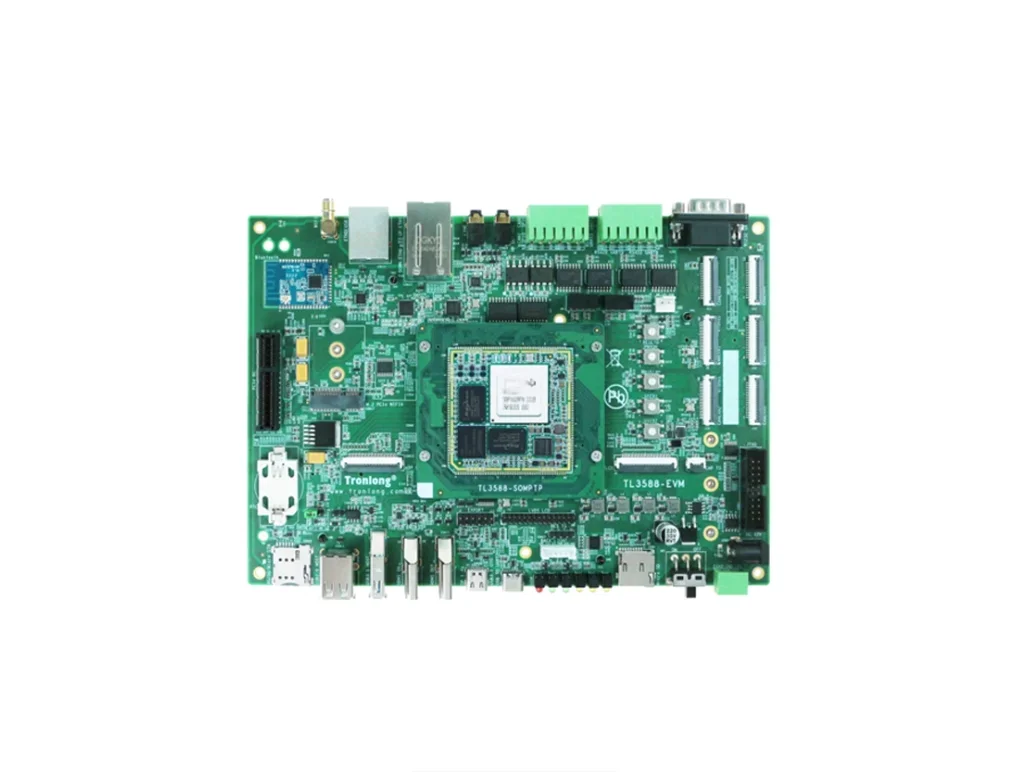 TopessChuanlon Ruixin RK3588J Industrial Development Board: Domestic 2.4GHz Octa-core AI 6T NPU With Stamp Hole.