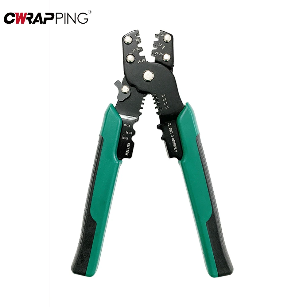 Pince d'électricien pour enroulement de fil, pince à sertir, coupe-fil de séparation, outils flacon et de dénudage, pince à dénuder les câbles