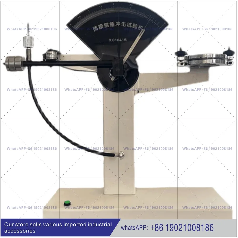 Film Pendulum Impact Tester Metal Aluminum Foil Composite Film Flexible Packaging Pointer Type Plastic Pendulum Impact Tester