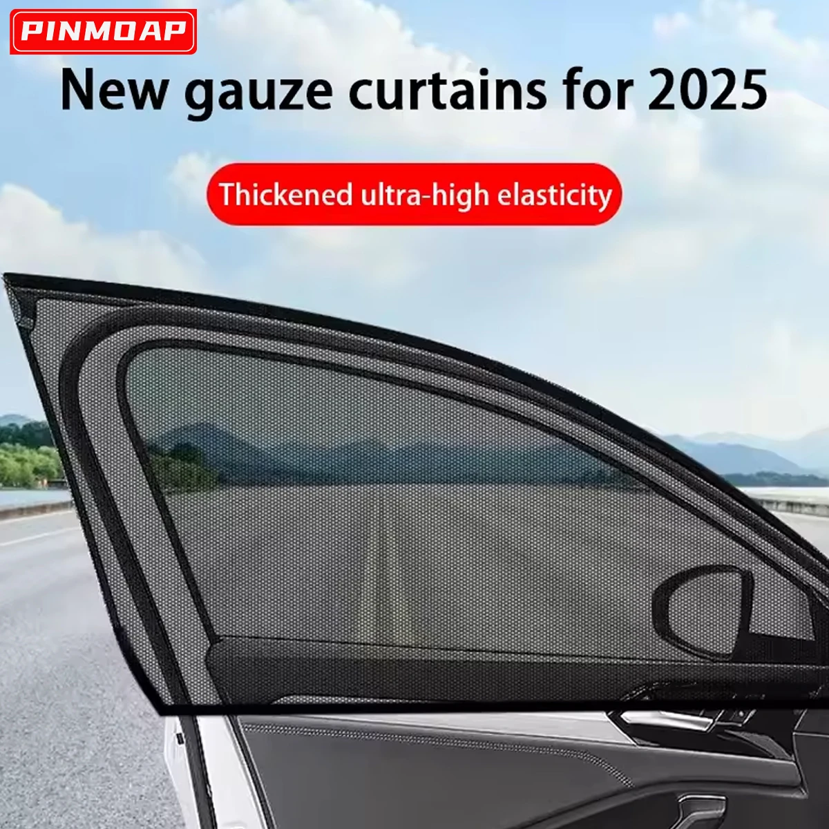Car Window Mesh Car Mosquito Prevention Sun Shading Ventilation Sun Shading Cooling Car Door And Window Screens