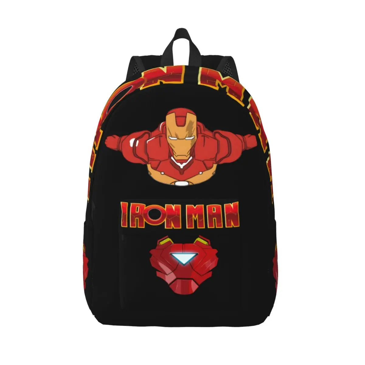 

Dual-Use Flying Tony Children's Bags For School Sturdy Shoulder Marvel Iron Man Girl Boy Daypack Gift