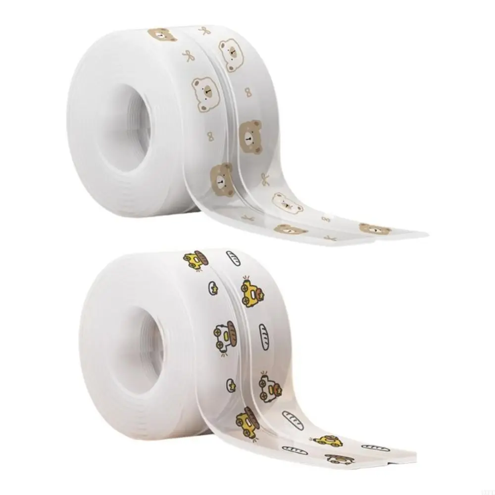 

Durable 2m Table Edge Guard Strips Transparent Baby Safety Anti-collision Cushion PVC Cartoon Pattern Wall Corner Protector