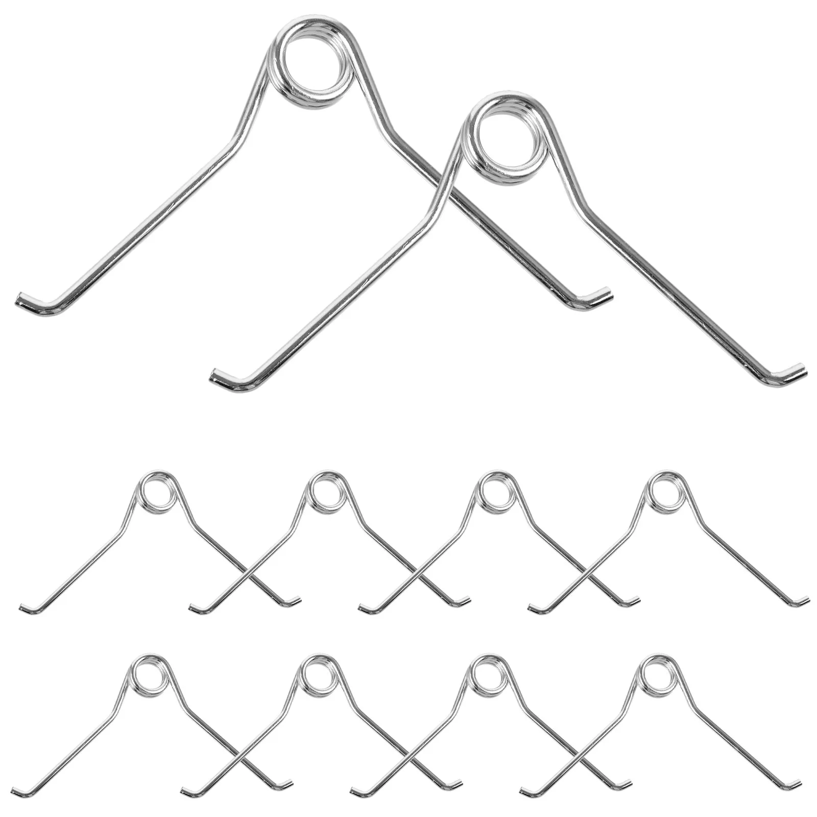 10pcs Wool Shears Stainless Steel V-shape Springs for Sheep Shearing Gardening Pruner Trimming Accessories Reusable Pet Supplies view 6