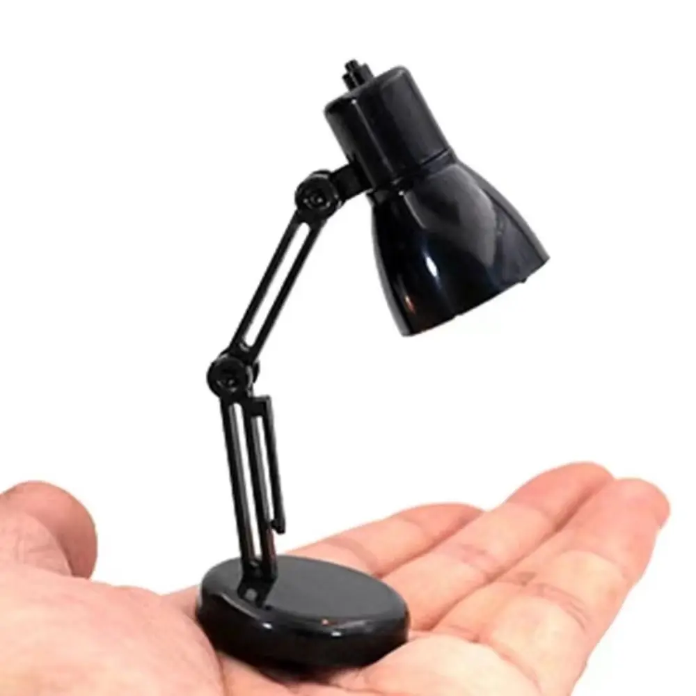 

Креативная мини-светодиодная настольная лампа, складная настольная лампа для ухода за глазами, портативная регулируемая лампа для кукольного домика, украшения для дома