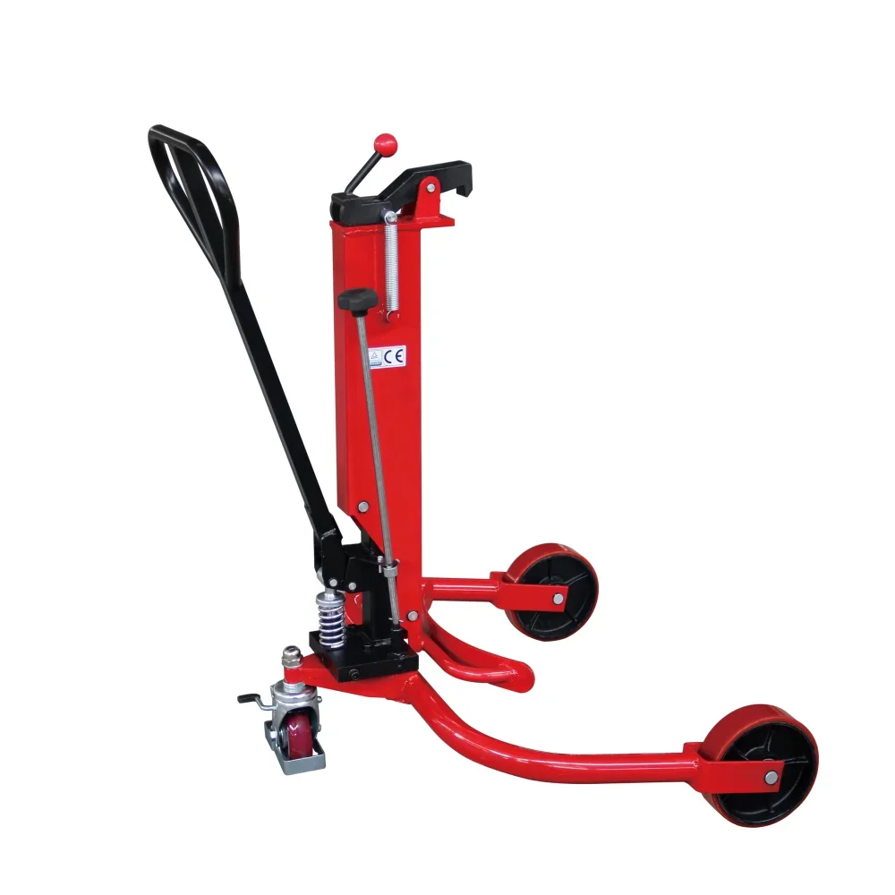 2 Ton Hand Pallet Truck Mini Manual Stacker Hydraulic Oil Drum Stacker