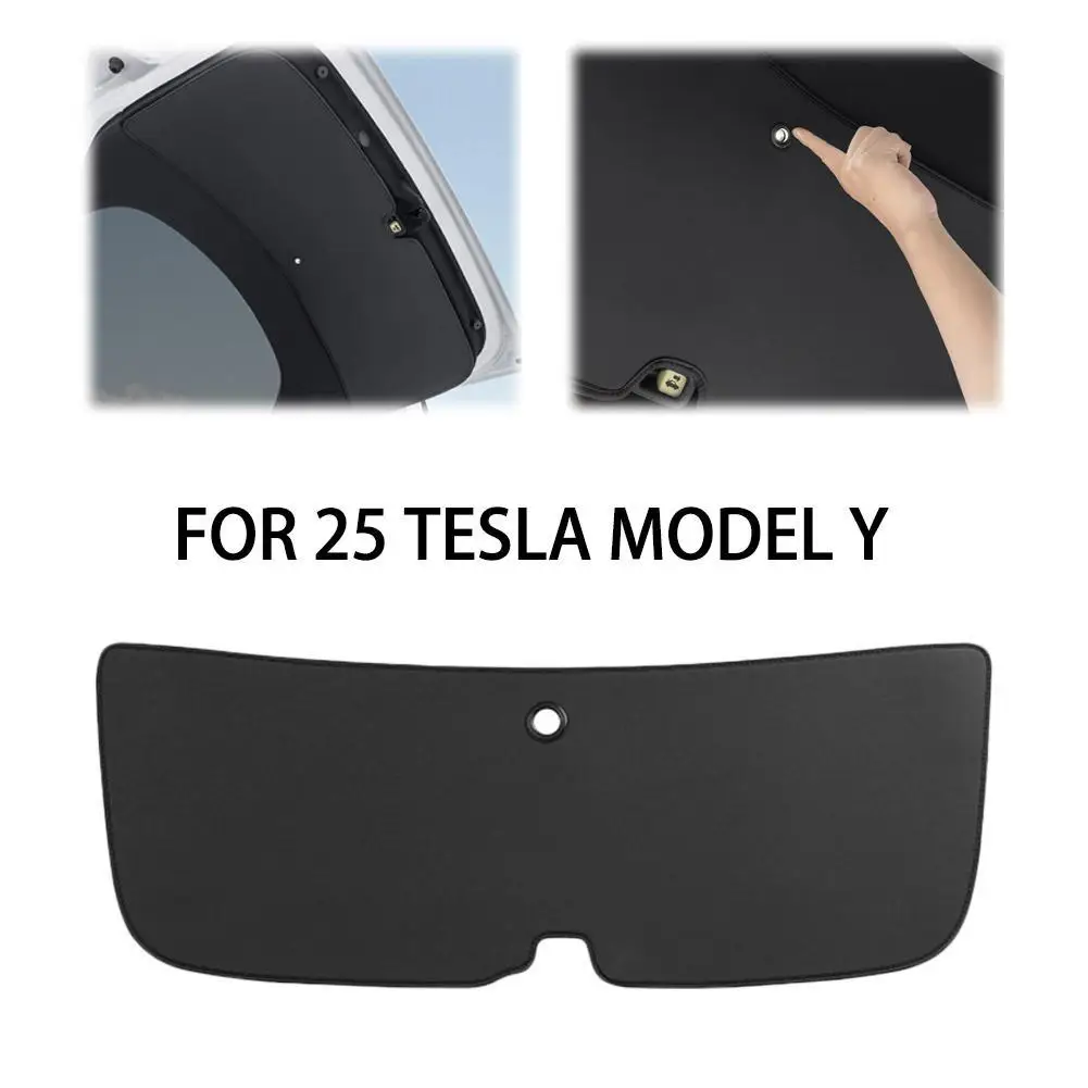 Coussinet de Protection pour coffre de voiture Tesla modèle Y Juniper 2025, TPE, Anti-salissure, plaque arrière étanche