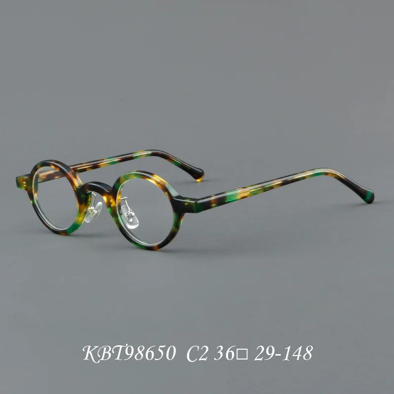 

Republic of China small round frame retro literary glasses frame men and women small face optical prescription full frame glasse