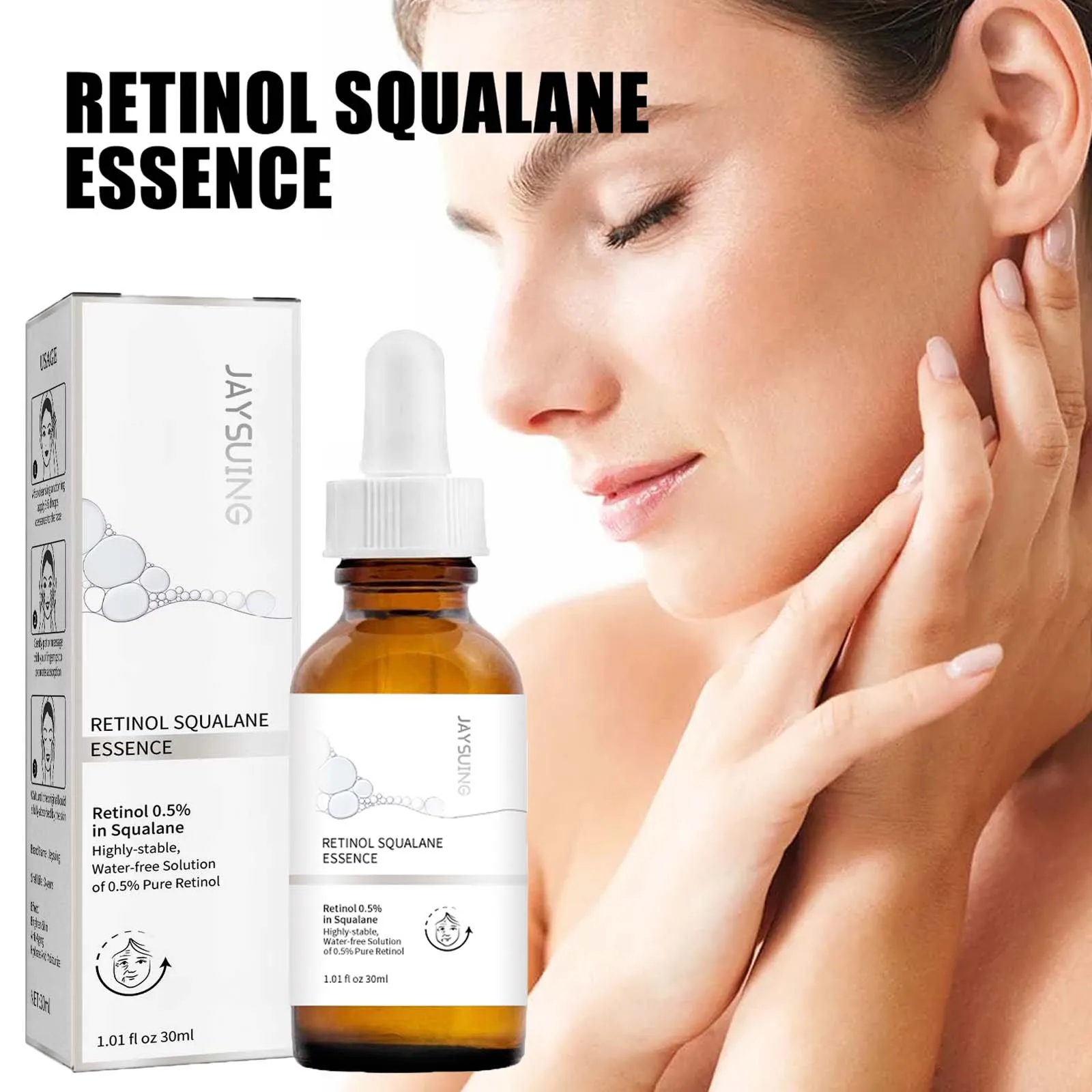 Suero ordinario de Retinol que se desvanece, líneas finas, manchas de arrugas, levantamiento, brillo de la piel, hidratación profunda, esencia Facial firme, cuidado de la piel