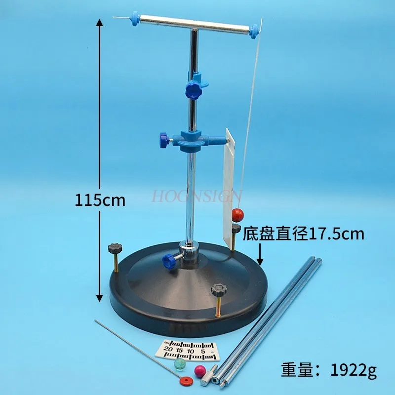 1 set Dimostratore di legge di movimento a pendolo singolo, attrezzatura sperimentale per meccanica fisica, sussidi didattici e strumenti