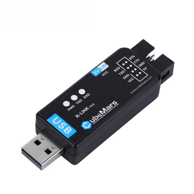 USB to Serial Module RUBIK LINK V3.0 Outrunner 24V DC 480W 22A Durable Metal Design for DC Motors