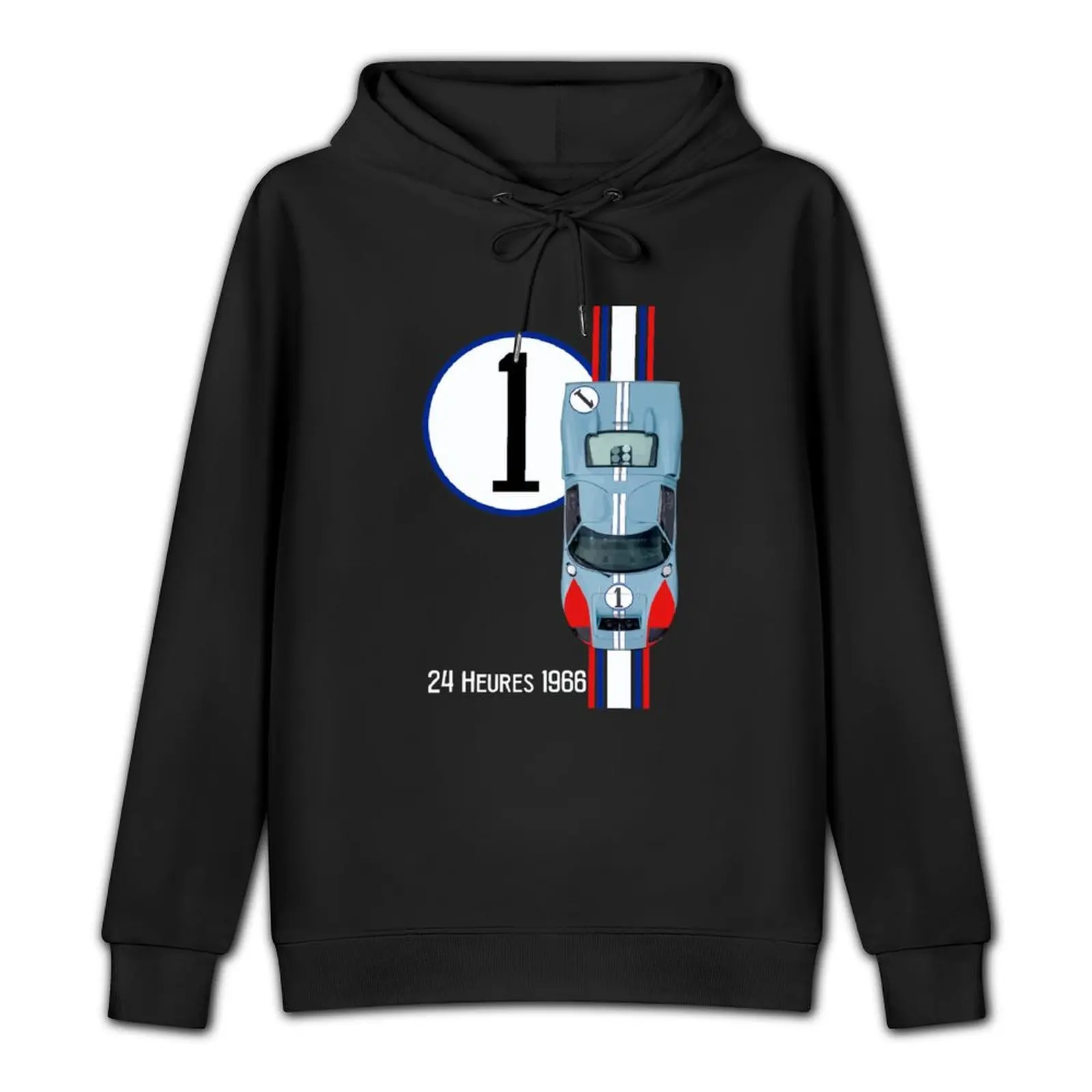 GT40 No 1 - Winner 24 Heures 1966 - Ken Miles Pullover Hoodie korean autumn clothes hoodie streetwear