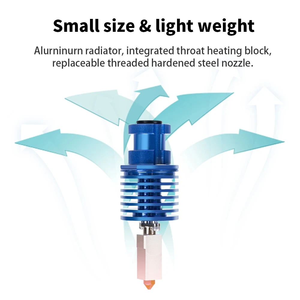 Zestaw Hotend V6 do Creality Ender 3/Ender 3 PRO/Ender 3 V2/CR10/VORON 2.4/Prusa Hi-End Extruder J-head TZ-V6 Hot End — zdjęcie produktu 6