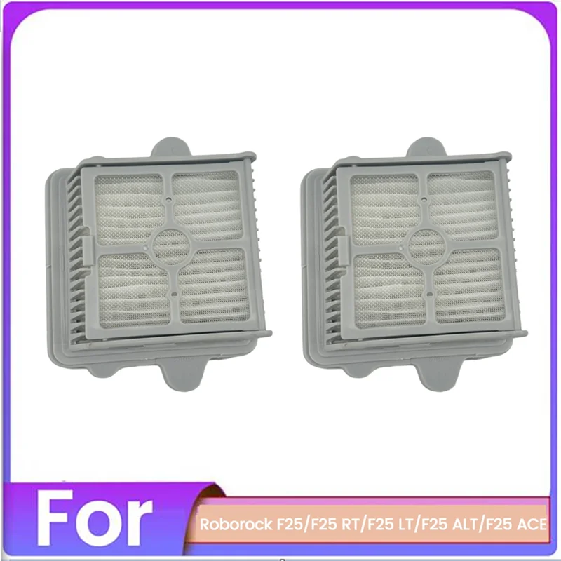 

IALJ-Vacuum Cleaner Filter Accessory For Roborock F25 F25RT F25LT F25ALT F25ACE Vacuum Cleaner Filter Replacement Parts