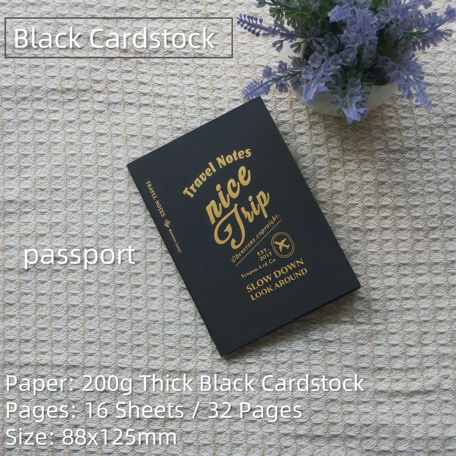 دفتر ملاحظات للمسافرين من فروث - مراجعة Travel Notebook Journal وسعره