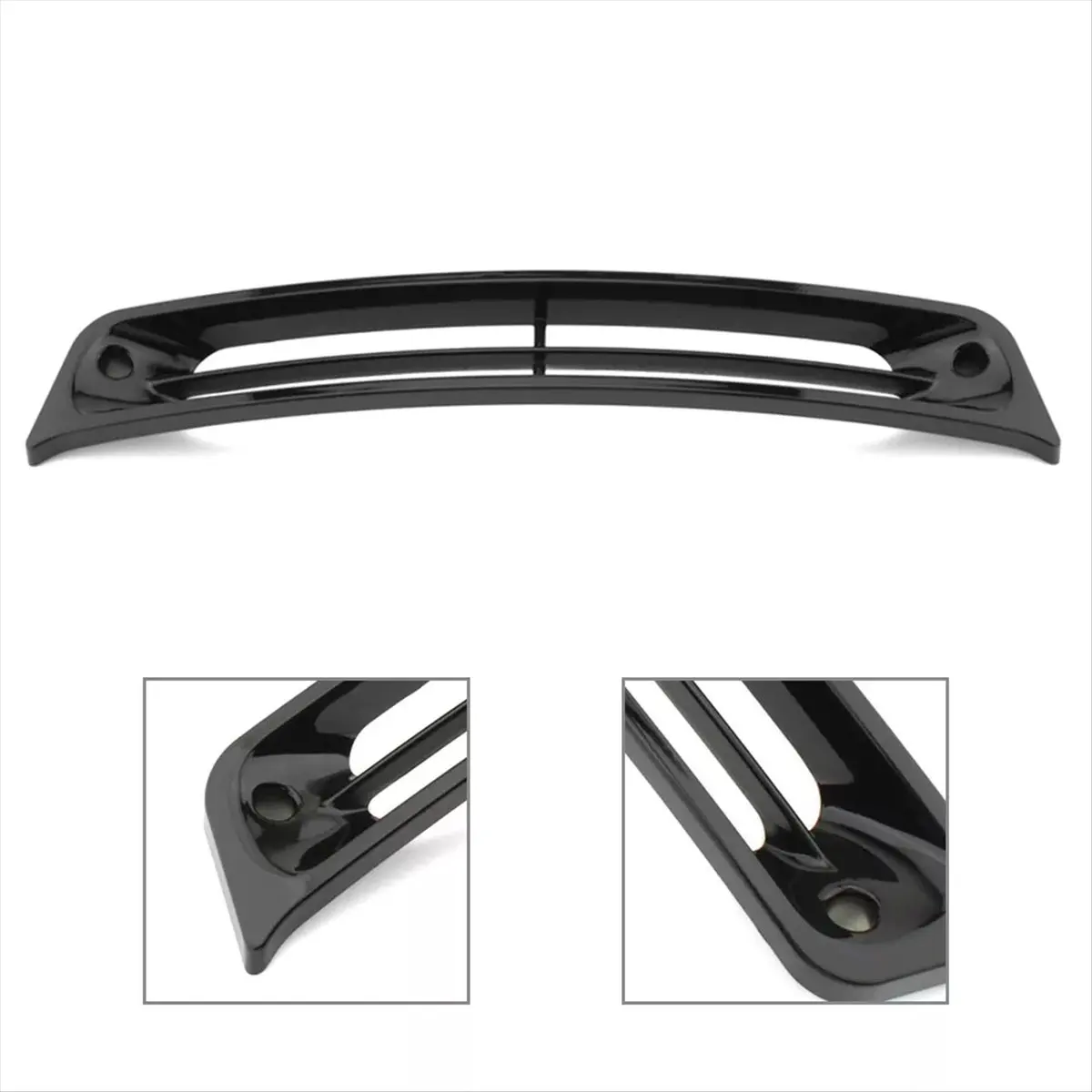 Super Sale Motorcycle Front Lower Headlight Fairing Grille Trim Cover for Honda Goldwing GL1500 GL 1500 1988-2000 Gloss Black