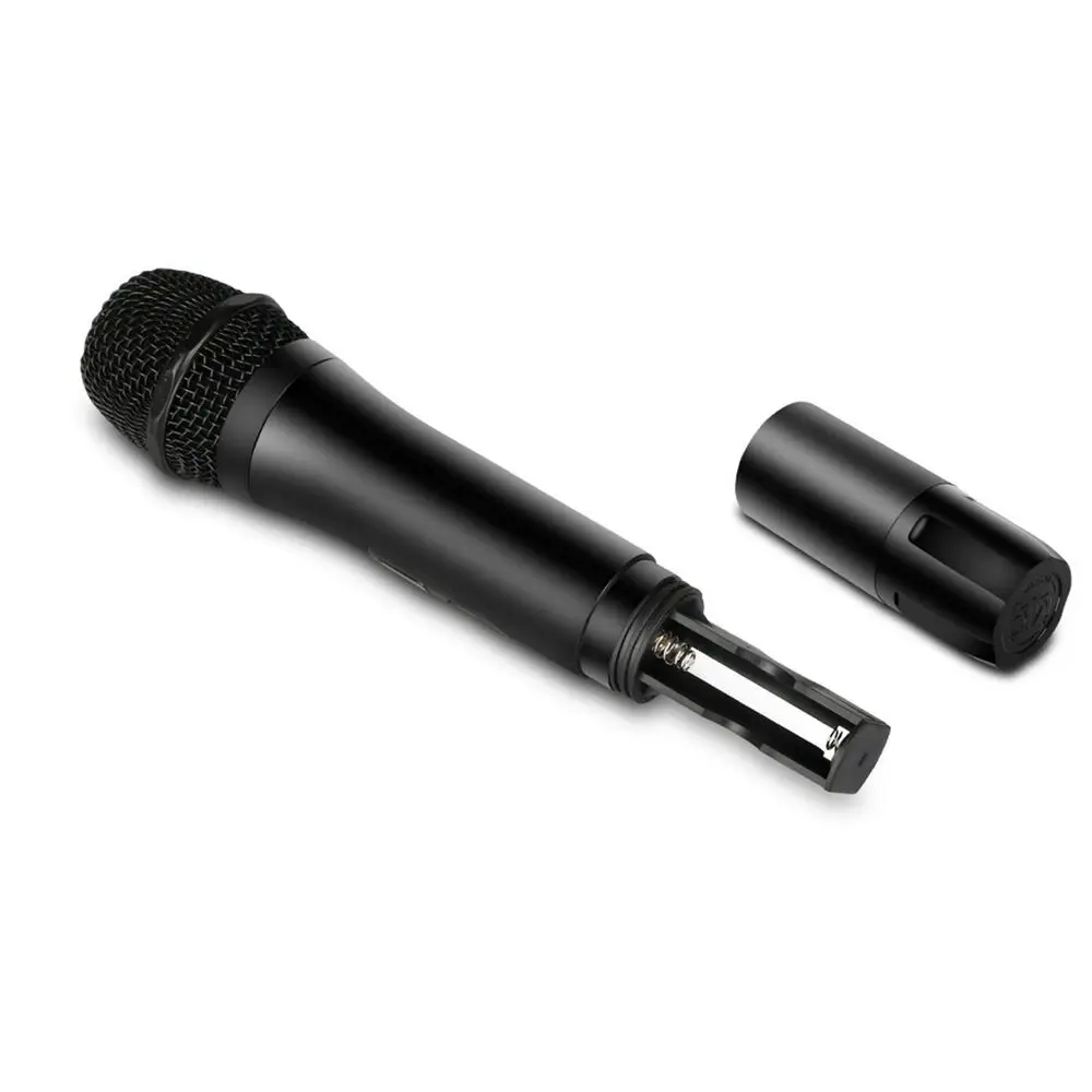 Wireless Microphone UHF Cordless Metal Dynamic Mic System Receiver Wireless Dual Handheld Dynamic Karaoke Microphone System