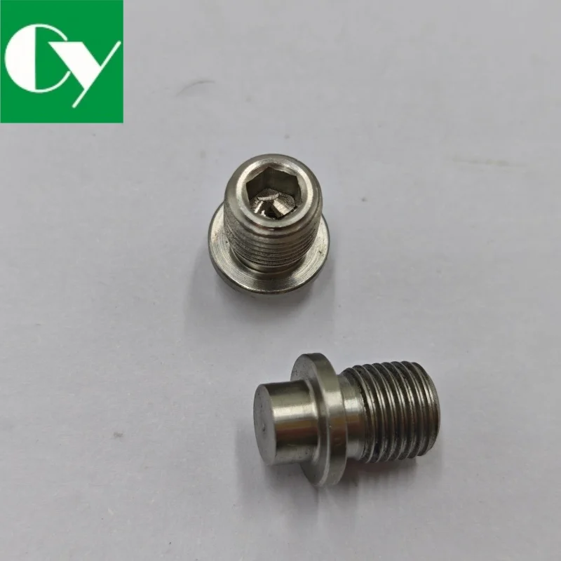 10 PCS L2.030.421 Screw Stainless Steel IRON For XL75 CD74 Water Roller Gear Shaft Screw Printing Machine Spare Parts