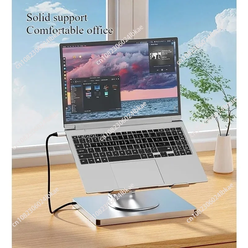 Laptop Stand Docking Station Type C Ten in One 4k60hz Mesh Port Rotating Folding Universal Stand Docking Station AAA