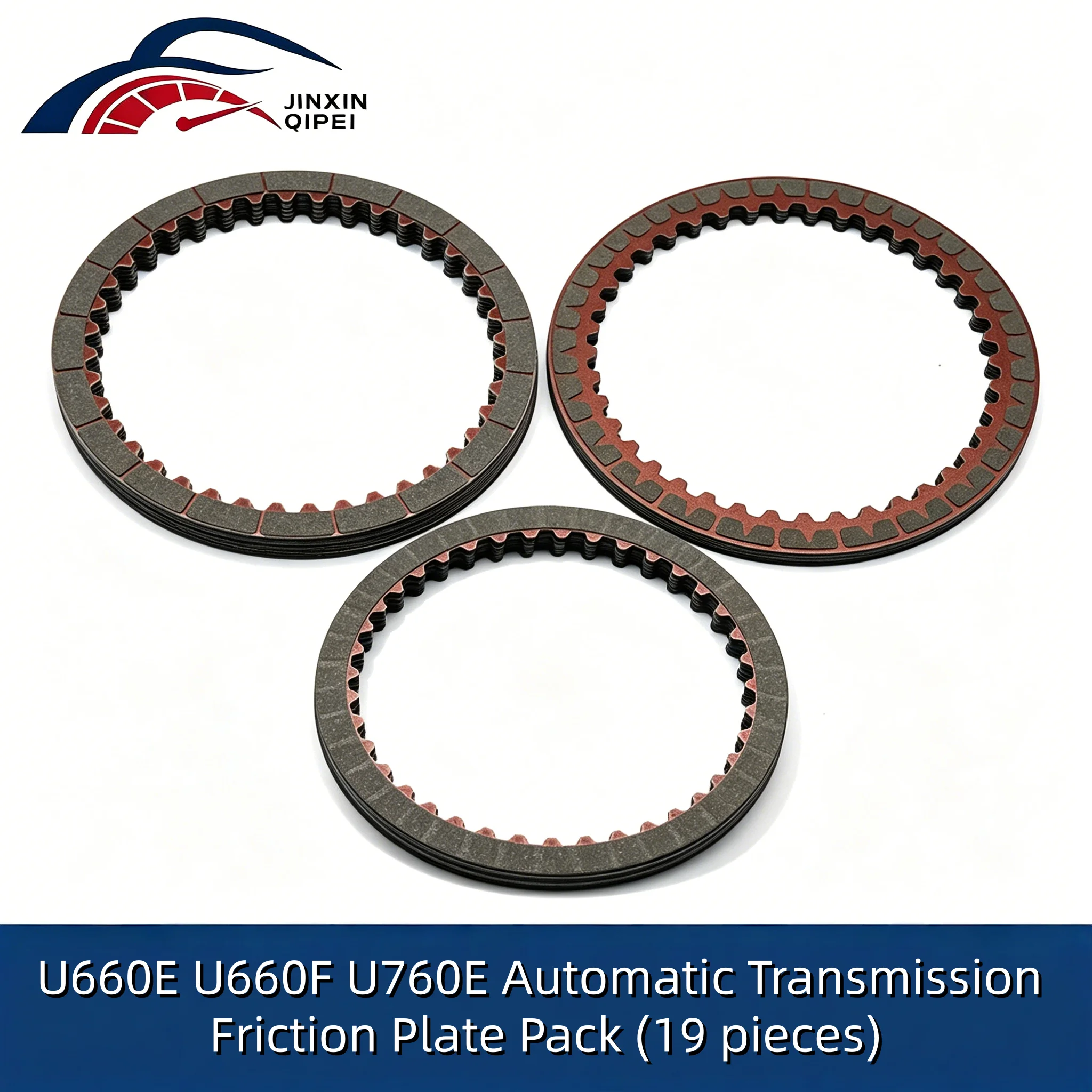 U660E U660F U760E automatic transmission friction plate pack (19 pieces) for Toyota Alphard Overlord Sienna and for Lexus ES350