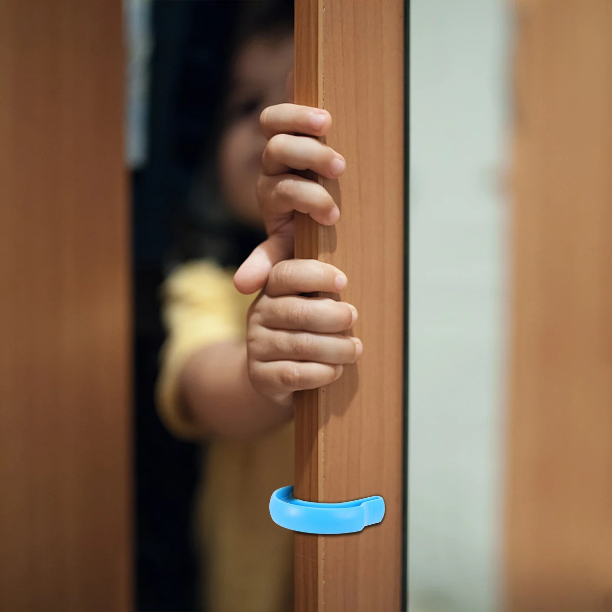 8 قطعة حامي إصبع الطفل مزلاج الباب جودة عالية ABS المواد آمنة دائم قرصة الحرس الباب قرصة الحرس الطفل إصبع حامي