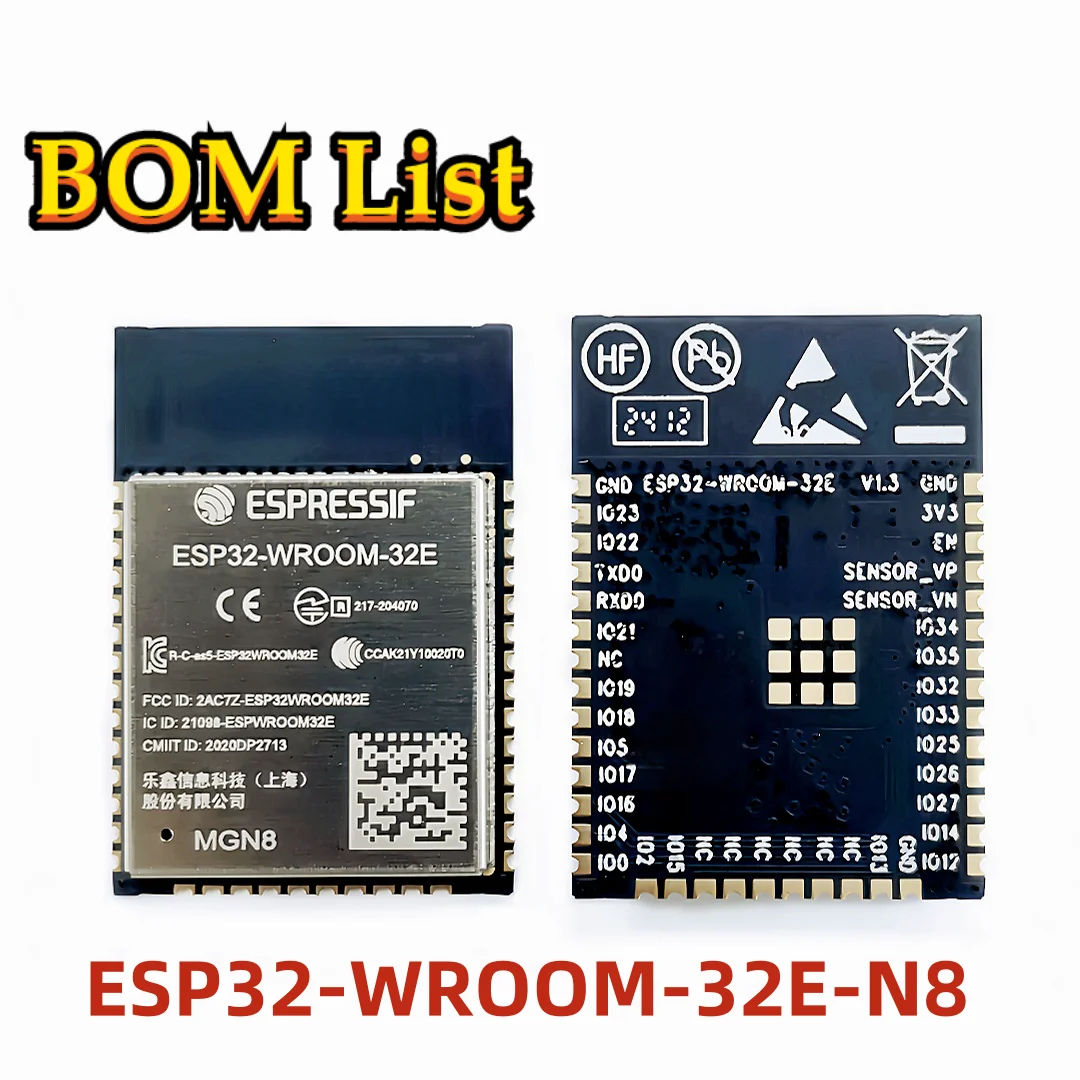 ESP32-WROOM-32E 8MB ESP32-WROOM-32E-N8 dual-core Wi-Fi & BLE module ESP32 ECO V3 Espressif Original