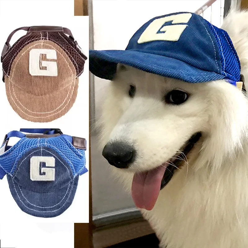 Cool Denim Dog Hat for Sun Protection