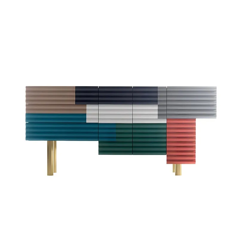 

Living room against the wall Locker Designer villa Model room Entrance