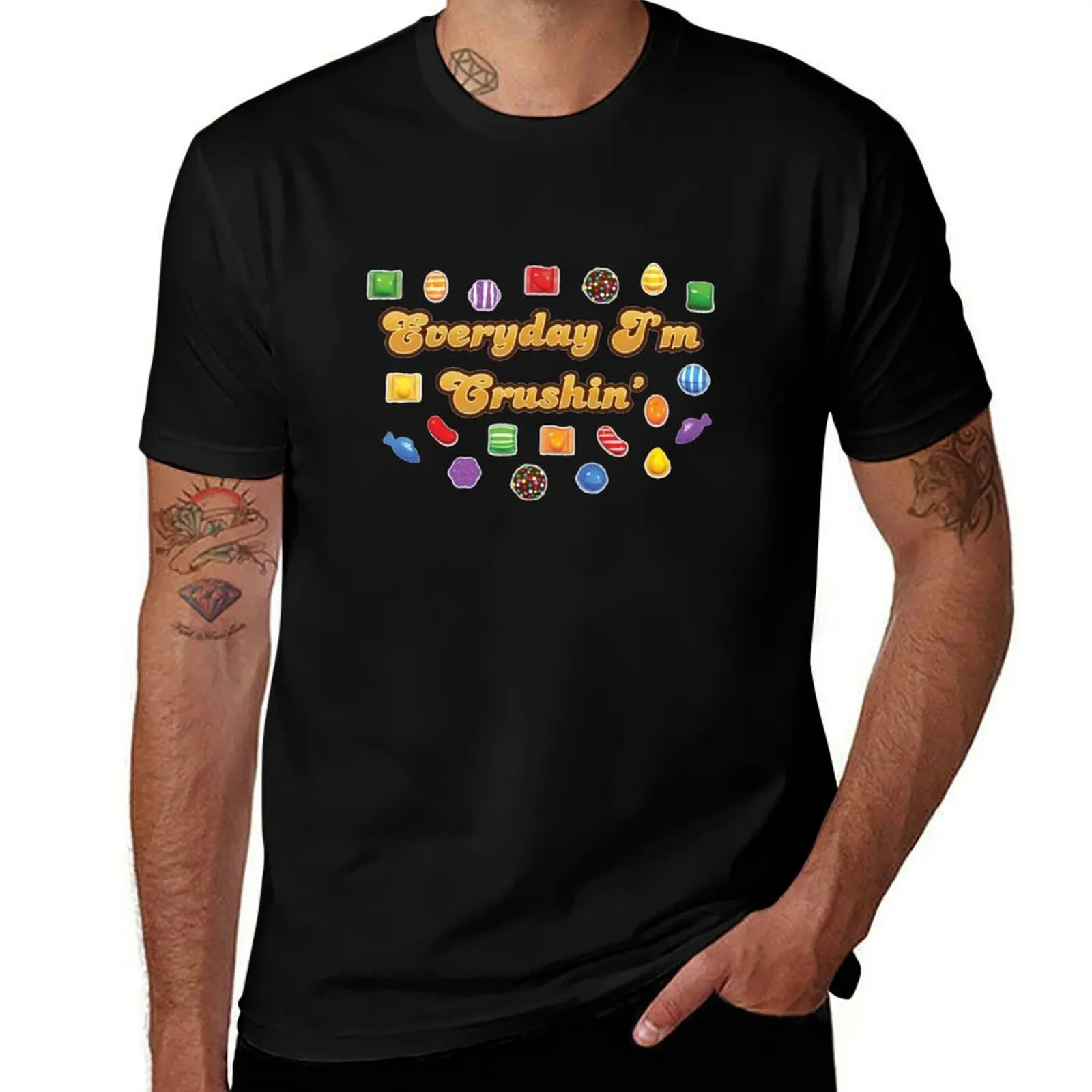 

Everyday I'm Crushin' Candy T-Shirt oversized t shirt T-shirts oversize men graphic t shirts