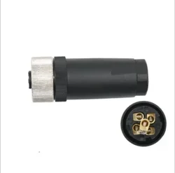 Fit For NMEA 2000 N2K Field Installable Connector External Thread M12 Female 5 Pin for Lowrance Networks 1x