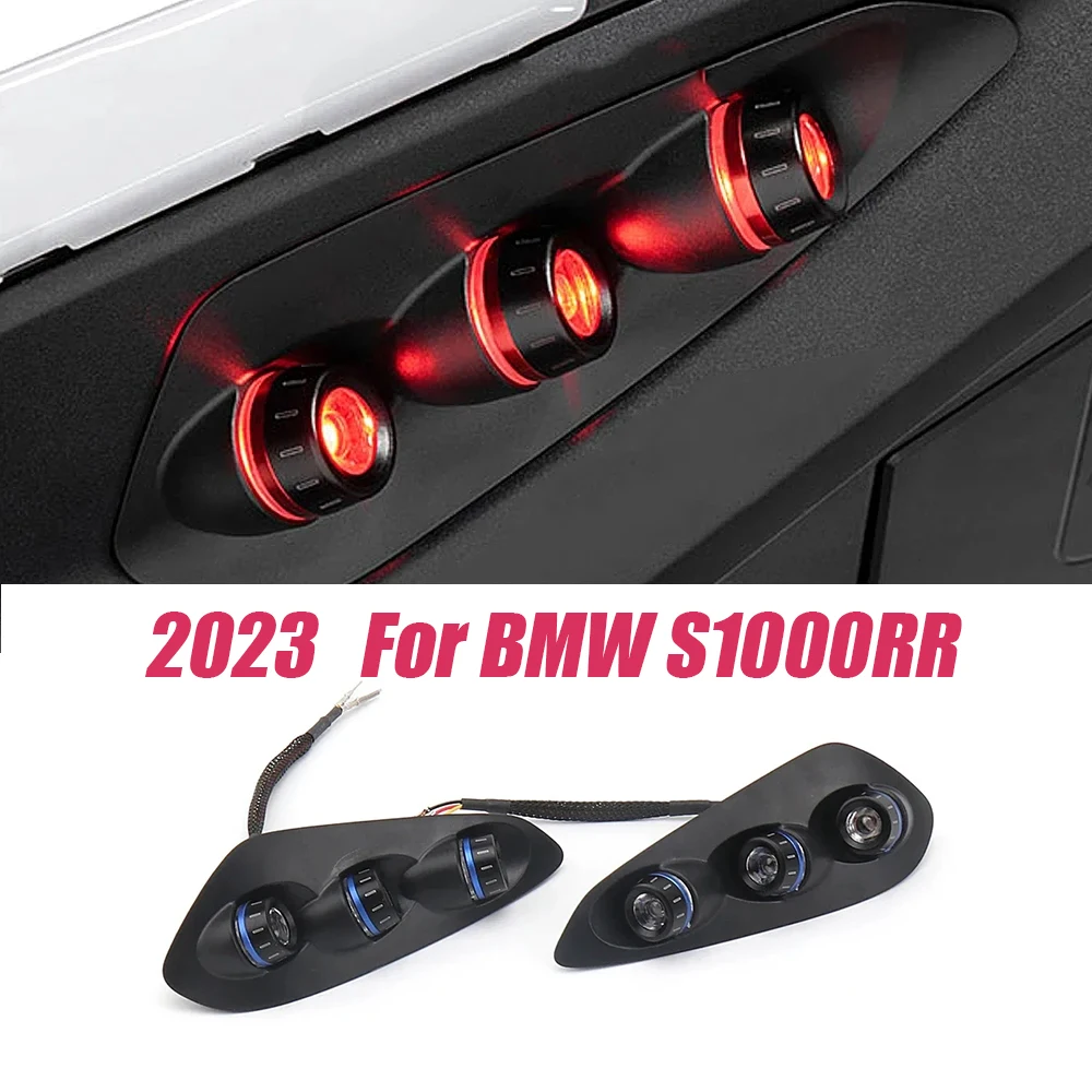 2024 For BMW S1000RR 2023-2024 New Rear Lights Motorcycle LED Turn Signal Indicators Directional Flasher Light Taillight S1000RR