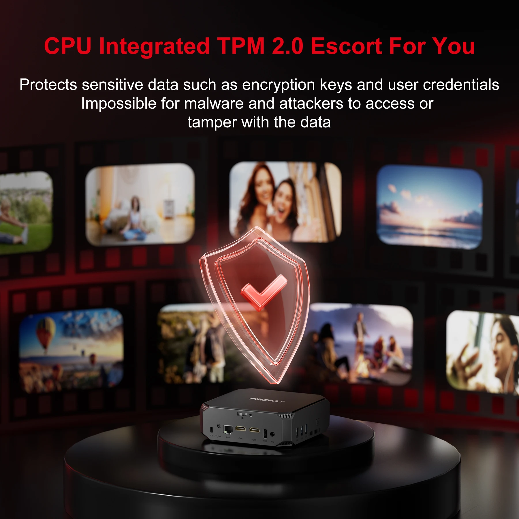 FIREBAT AK2 PLUS Mini-PC Intel N150 N100 Windows 11 Dualband WiFi5 BT4.2 DDR4 16 GB 512 GB Desktop-Gaming-Computer