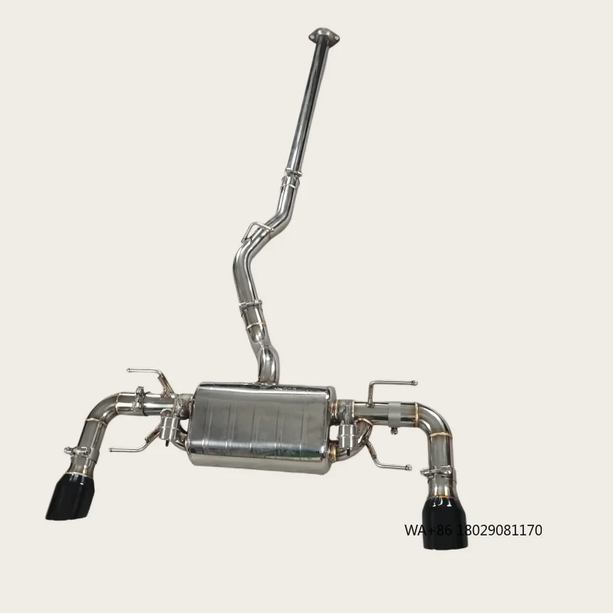 

Выхлопные трубы из нержавеющей стали 304 с одинарным клапаном Valvetronic типа «ласточкин хвост» для BRZ/GT86 2.0L, с клапаном регулировки звука