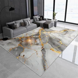 Luxurious Style Living Room Large Carpet Decoration Home Sofa Coffee Table Area Rug for Bedroom Cloakroom Floor Mat Customizable