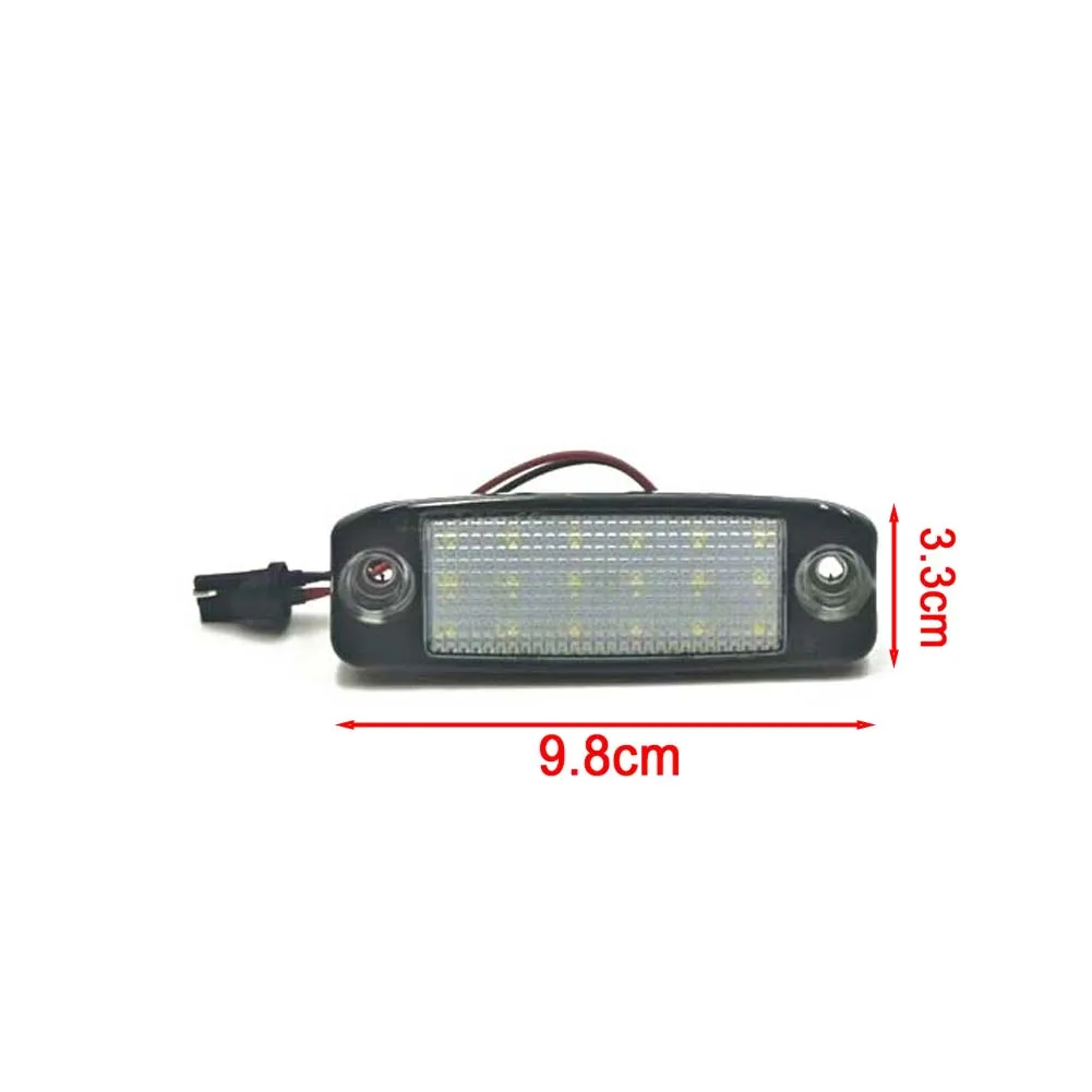2x LED License Number Plate Light For Kia Sportage SL 2011-2016 For Hyundai Kona 2018-2023 I40 CW 2011-2019 Tucson Estate/Wagon