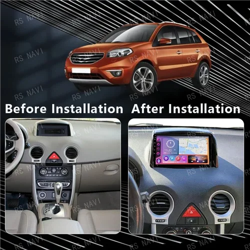 Imagen 2 del producto Android 15 Carplay Radio de coche para Renault Koleos 2008 - 2016 navegación reproductor Multimedia estéreo WiFi + 4G vídeo Auto DVD 360 cámara