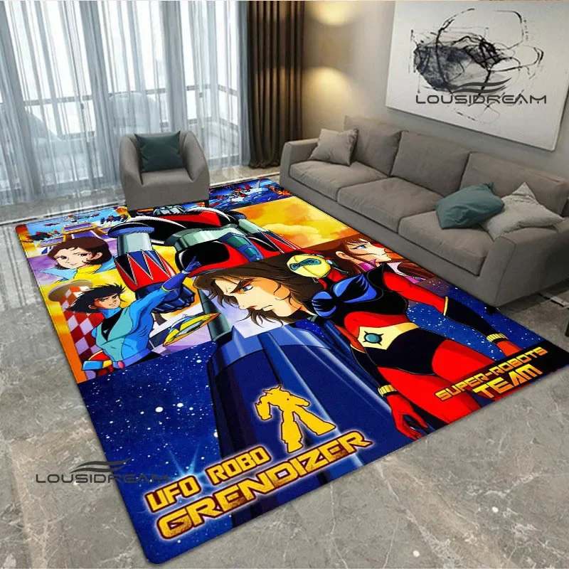 UFO ROBO GRENDIZER GOLDORAK printed carpet Yoga mat living room bedroom carpet non-slip doormat photography props gift