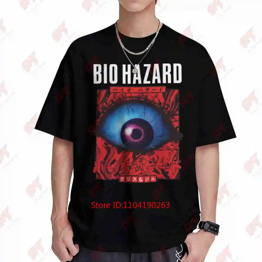 Biohazard Survival Horror Parasite Eve Clock Tower Fatal Frame Short Sleeve Tee 100% Cotton T-Shirt