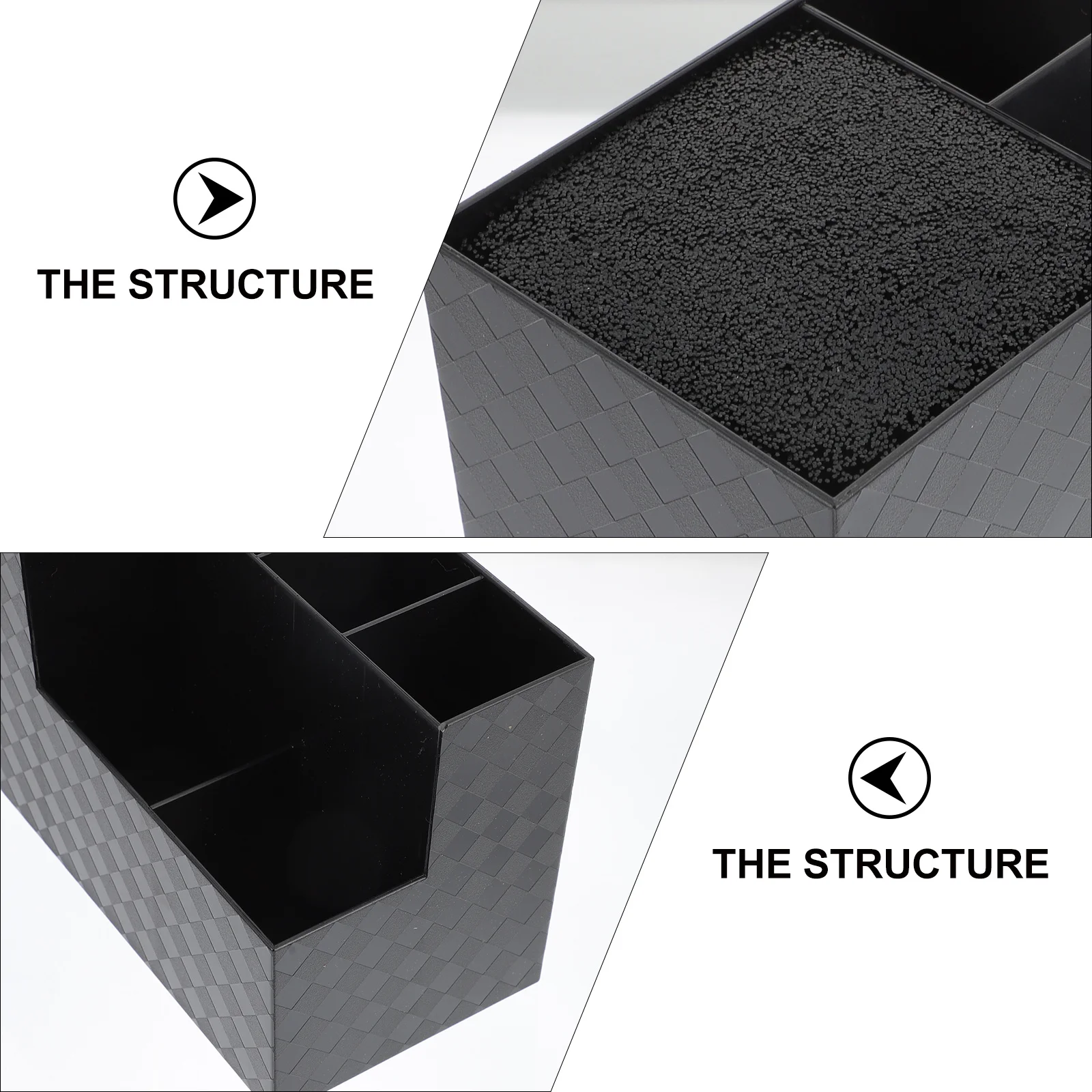 

Ящик для хранения парикмахерских инструментов, многофункциональный держатель для расчески, эффективный органайзер для стрижки, держатель для парикмахерских ножниц