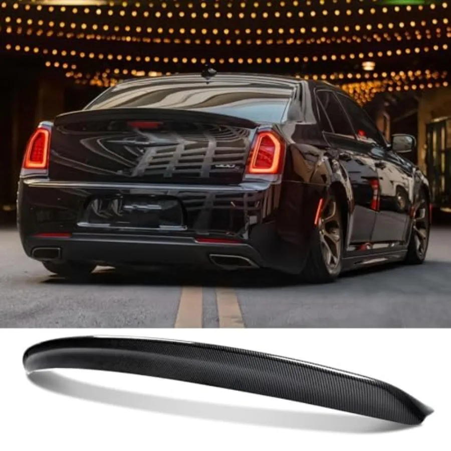 

Задний спойлер-антикрыло для багажника, подходит для Chrysler 300 300C 300S 2011-2023, аксессуары для крышки багажника