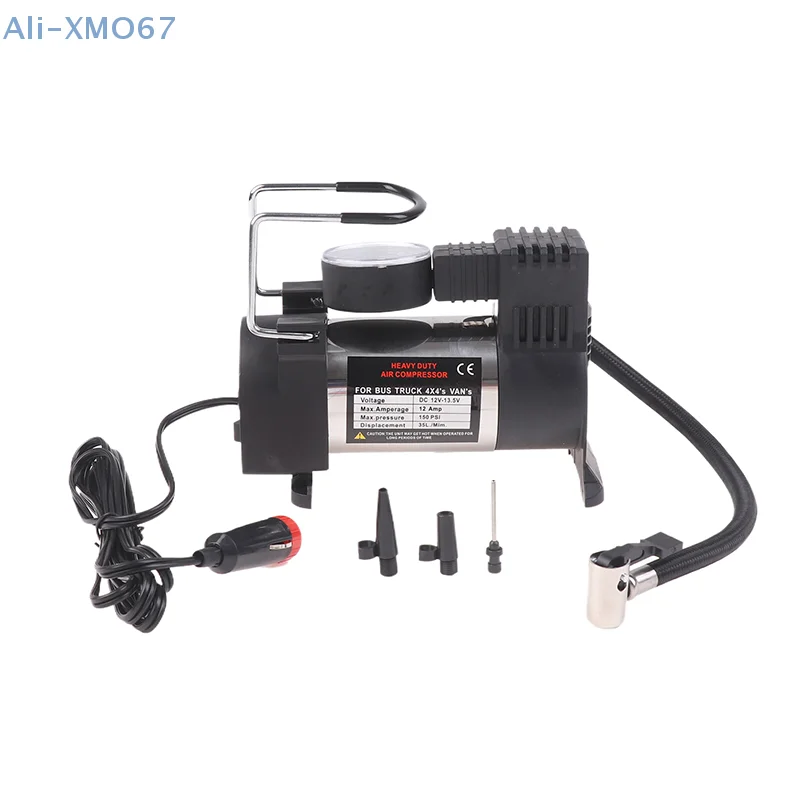 Auto Repair Tool Accessories 12V 100PSI Car Air Pump Portable Air Compressor Mini Car Digital Tyre Inflator Tyre Inflatable Pump