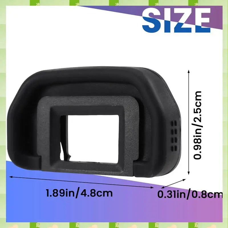 2025 Kamera Okular Augenmuschel 18 mm Eb Ersatz Sucher Schutz für Canon Eos 80D 70D 60D 77D 50D 5D 5D Mark Ii 6D 6D Mark