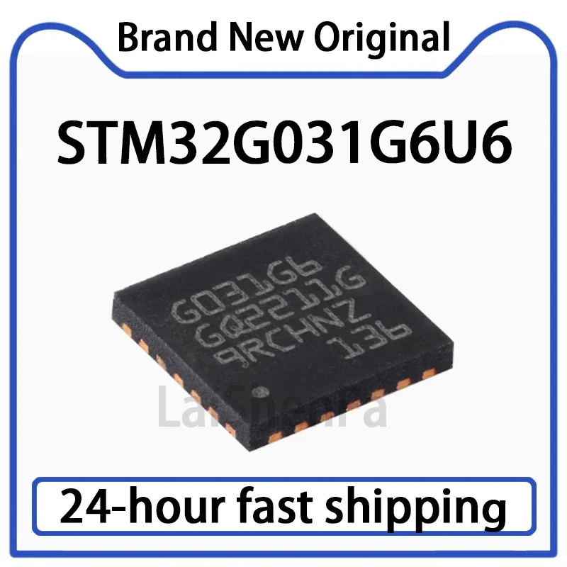 10PCS STM32G031G6U6…