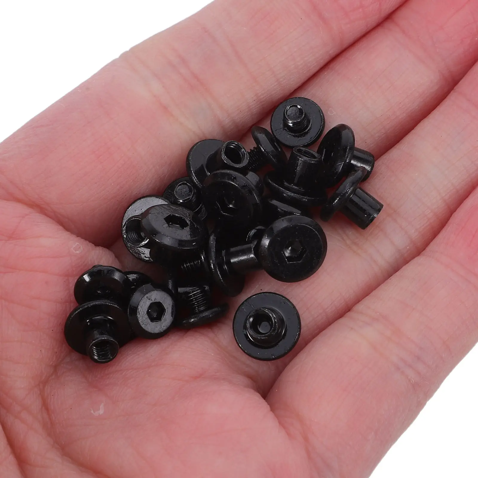 20Sets Drive Stainless Steel Furniture Joint Screws Connector Bolts for Bed Cupboard Chair Woodworking Frame Fastening