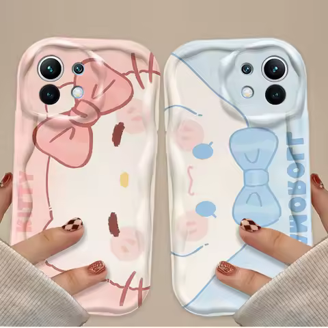 Case for Xiaomi Poco X7 X6 X5 X3 F7 Ultra F6 F5 NFC F3 M7 M6 Pro 4G Mi 13 12 11 Lite 5G 14 13T 14T Pro Cinnamoroll Hello Kitty