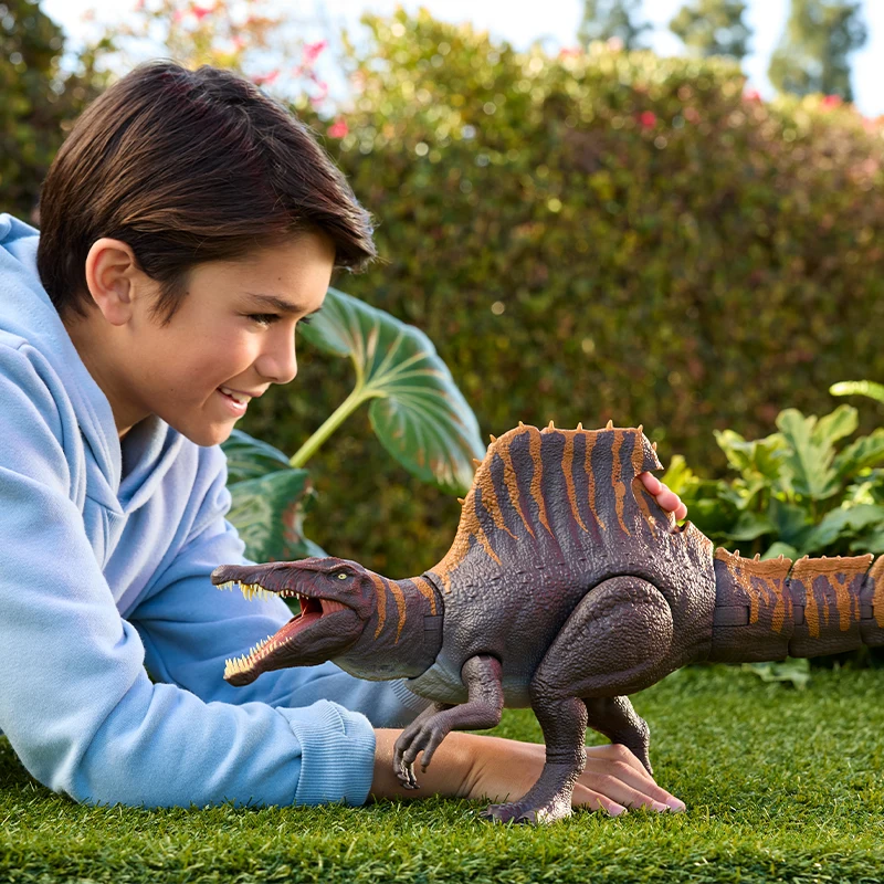 Jurassic World dinosaurios juguetes Spinosaurus dinosaurio modelo película figuras de animales niños juguetes coleccionables regalo de cumpleaños