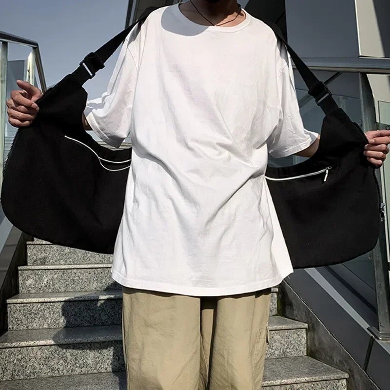 기능성 전술 가슴 팩 남자 힙합 조끼 streetwear 가방 캐주얼 어깨 크로스 바디 가방 남여 가슴 장비 가방 조끼 배낭