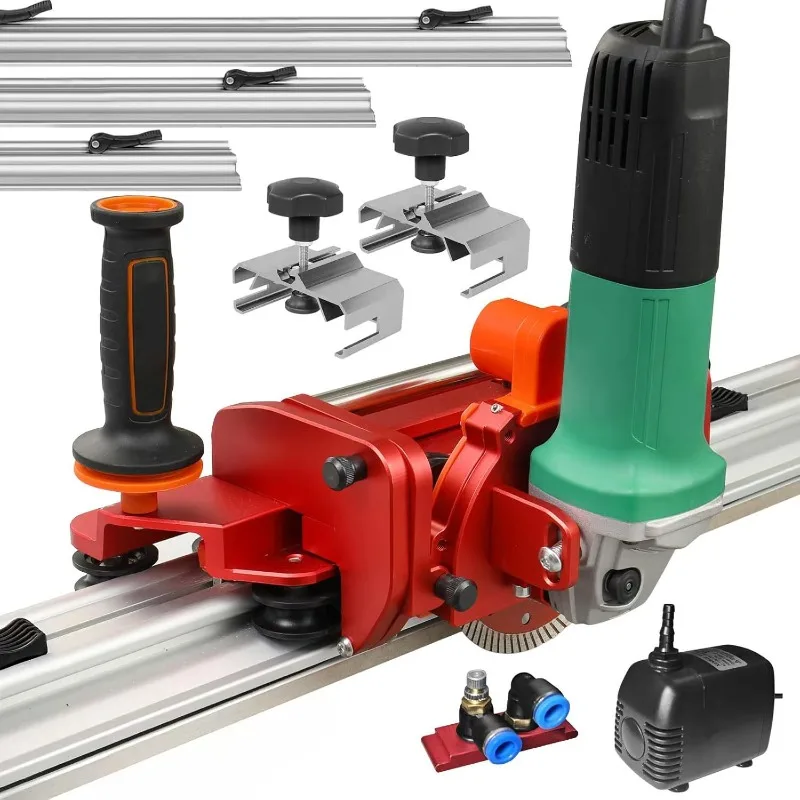 Electric track angle grinder tile cutter for 125 inches