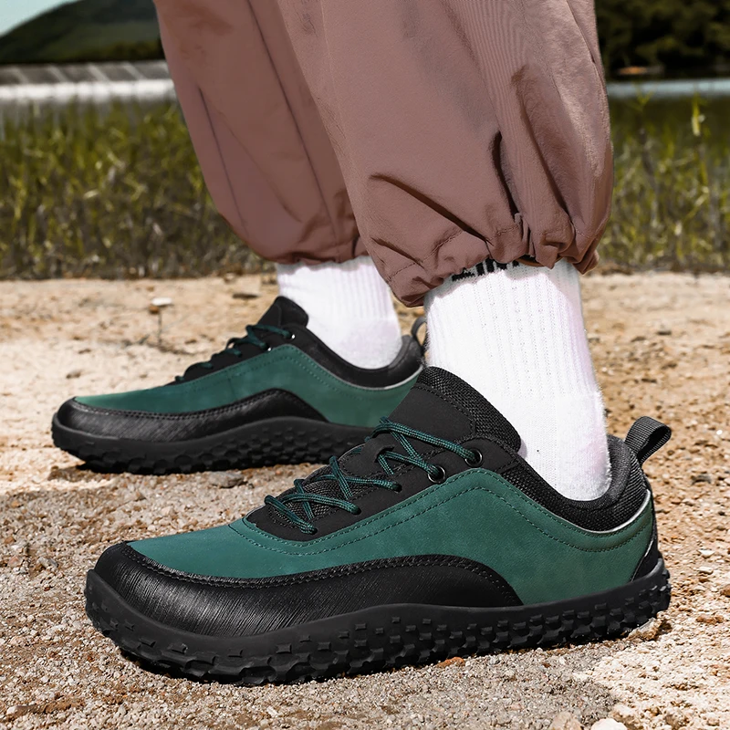 

New Wide Toe Men Shoes Casual Versatile Walking Shoes Comfortable Unisex Flats Soft Zero Drop Sole Lightweight Barefoot Shoes