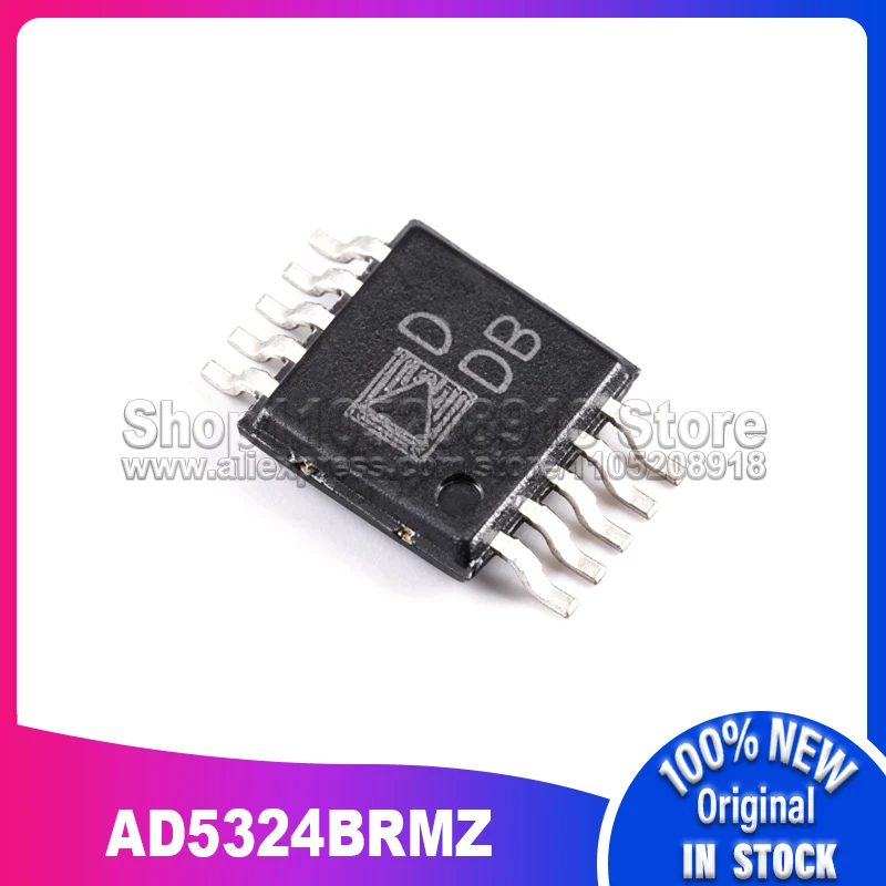 

5PCS/LOT AD5324BRMZ AD5324BRM AD5324 AD5324BRMZ-REEL7 MSOP10 100% New Spot stock
