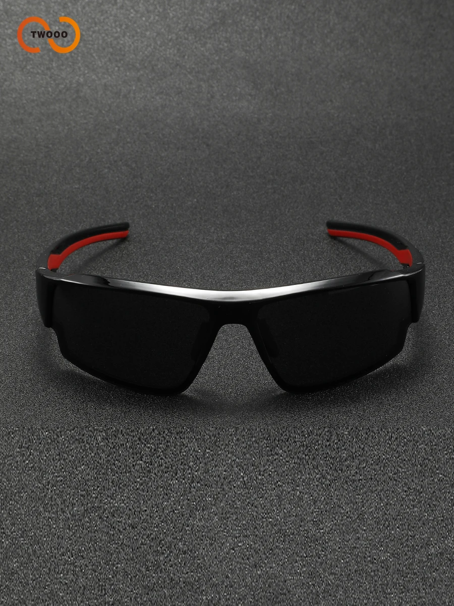 نظارات شمسية رياضية للجنسين، طراز ملفوف خفيف الوزن، حماية من الأشعة فوق البنفسجية 400 عالية الدقة مضادة للوهج في الهواء الطلق لركوب الدراجات والجري والأسماك #6